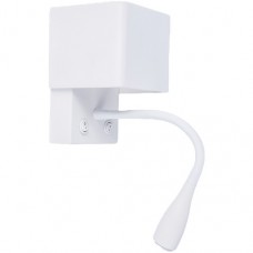 Φωτιστικό Τοίχου LED 3+6W Διπλού Φωτισμού σε Λευκό Φως 99EL50390940/WH